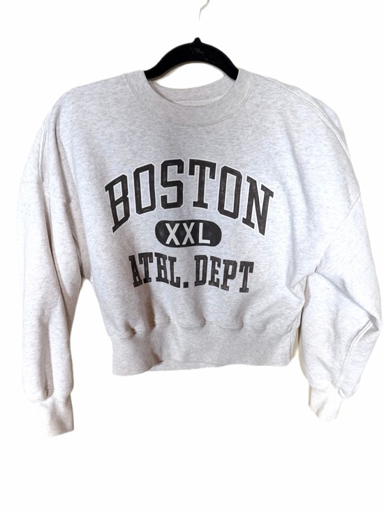 Abercrombie & Fitch Tops - Abercrombie soft collection grey Boston sweatshirt XS